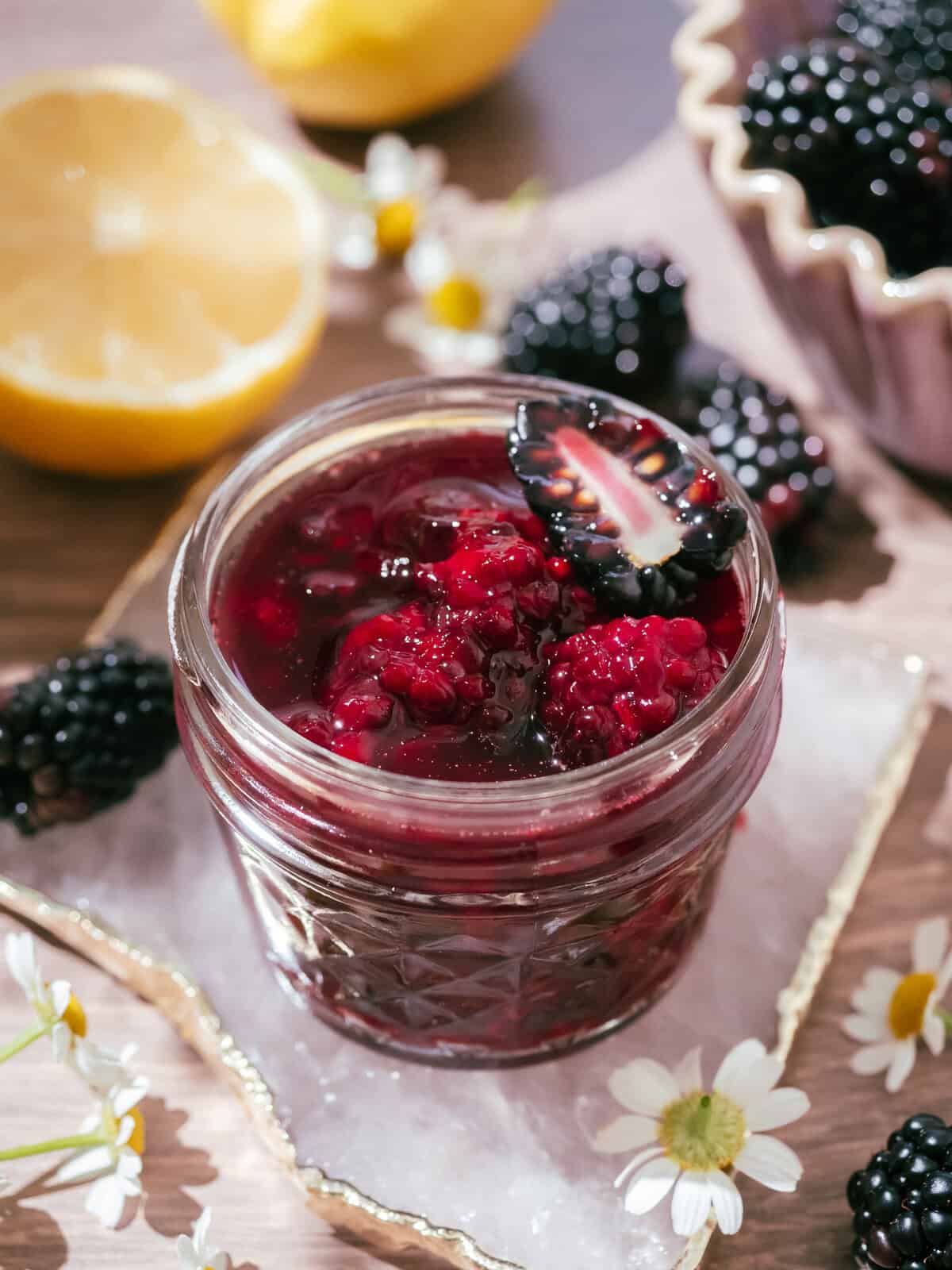 Easy Homemade Blackberry Compote Yoko's kitchen