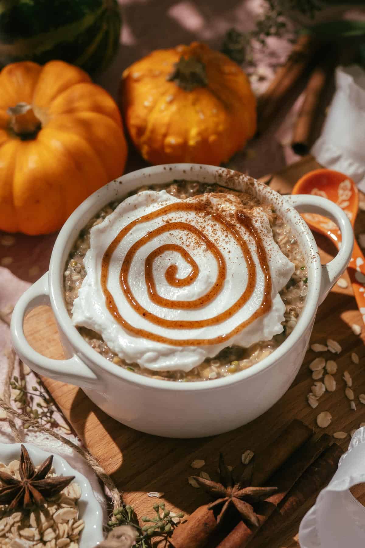 Cinnamon Roll Overnight Oats(Vegan, DairyFree) Yoko's kitchen