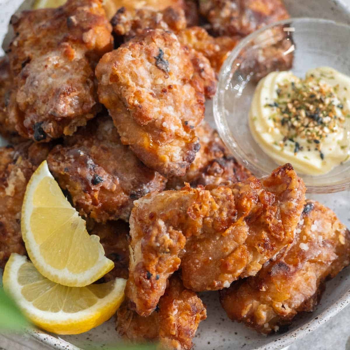 Air Fryer Karaage Recipe (Crispy Japanese Fried Chicken) - Yoko's kitchen